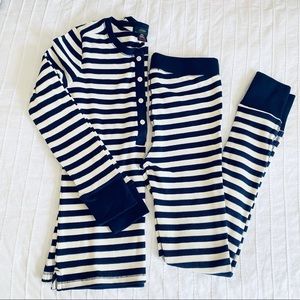 J.Crew striped pajama set